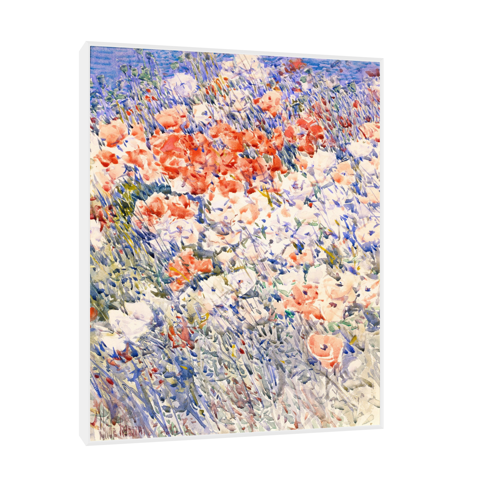 Umetnička slika ​The Island Garden, Childe Hassam na platnu - NS Canvas Shop