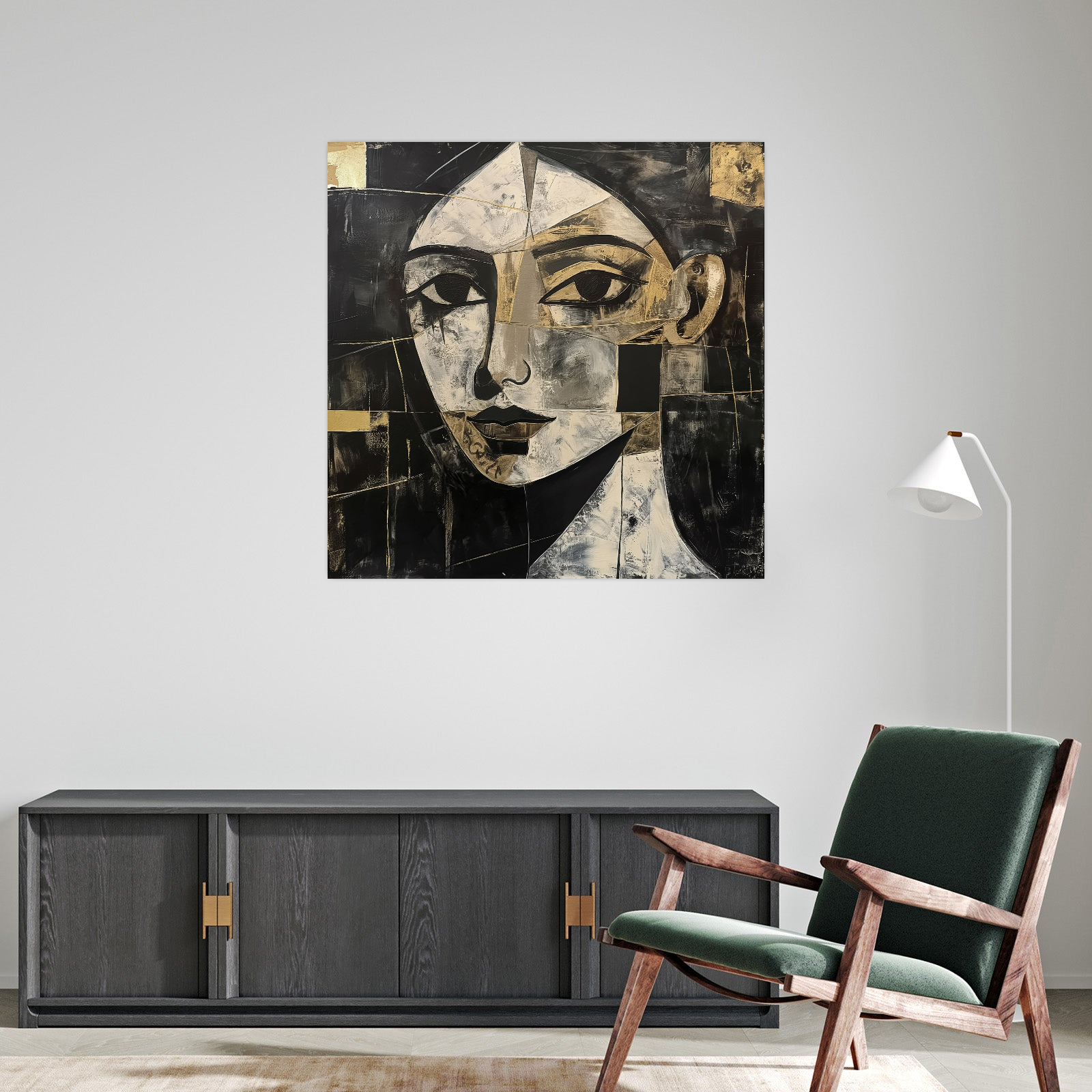 Umetnička slika ​The Look na platnu - NS Canvas Shop