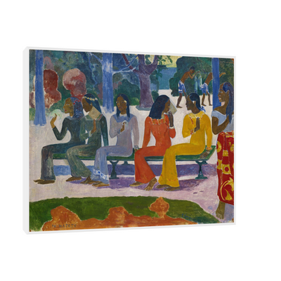 Umetnička slika ​The Market, Paul Gauguin na platnu - NS Canvas Shop