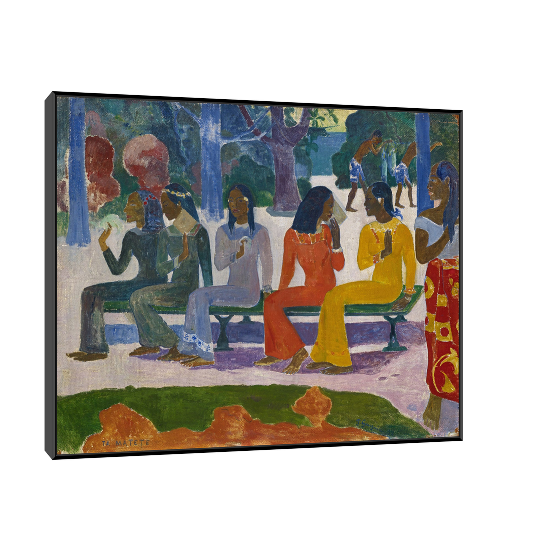 Umetnička slika ​The Market, Paul Gauguin na platnu - NS Canvas Shop