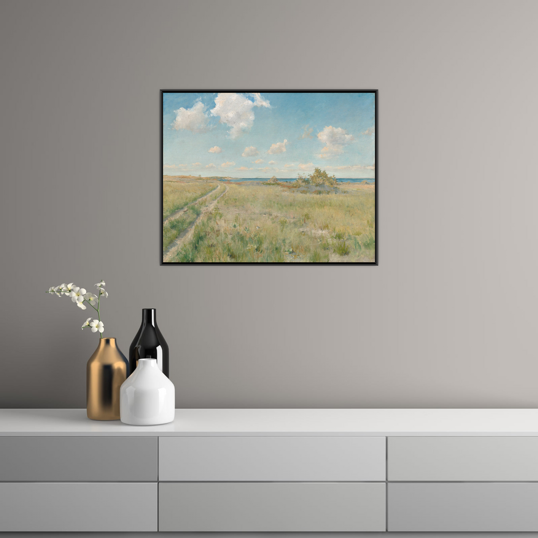 Umetnička slika ​The Old Road to the Sea, William Merritt Chase na platnu - NS Canvas Shop