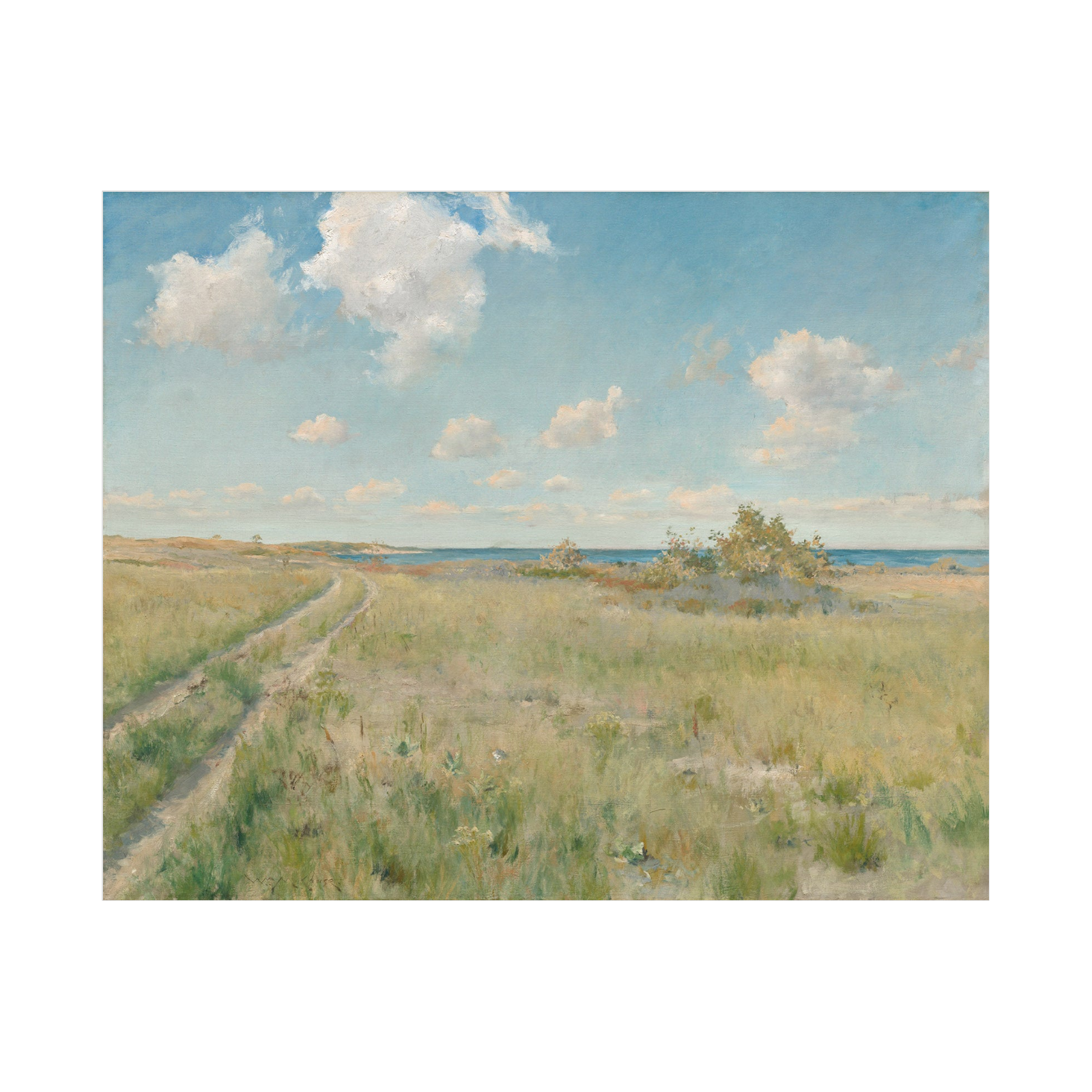 Umetnička slika ​The Old Road to the Sea, William Merritt Chase na platnu - NS Canvas Shop