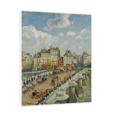 Umetnička slika ​The Pont-Neuf, Camille Pissarro na platnu - NS Canvas Shop