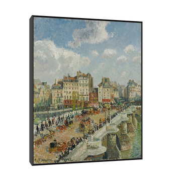 Umetnička slika ​The Pont-Neuf, Camille Pissarro na platnu - NS Canvas Shop