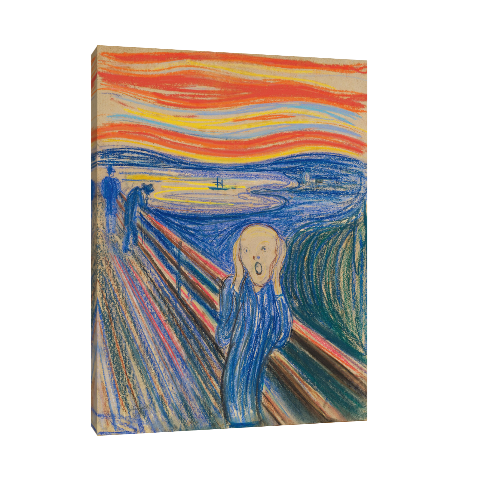 Umetnička slika ​The Scream, Edvard Munch na platnu - NS Canvas Shop