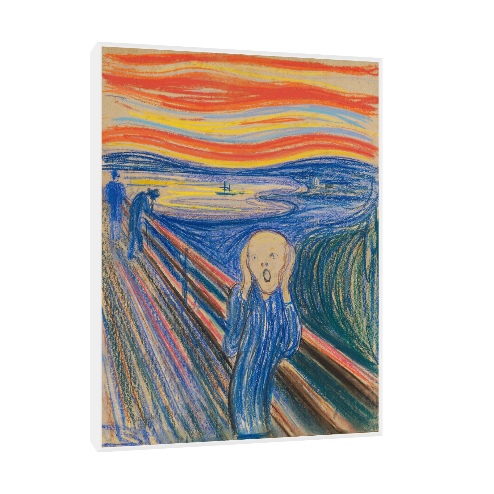 Umetnička slika ​The Scream, Edvard Munch na platnu - NS Canvas Shop