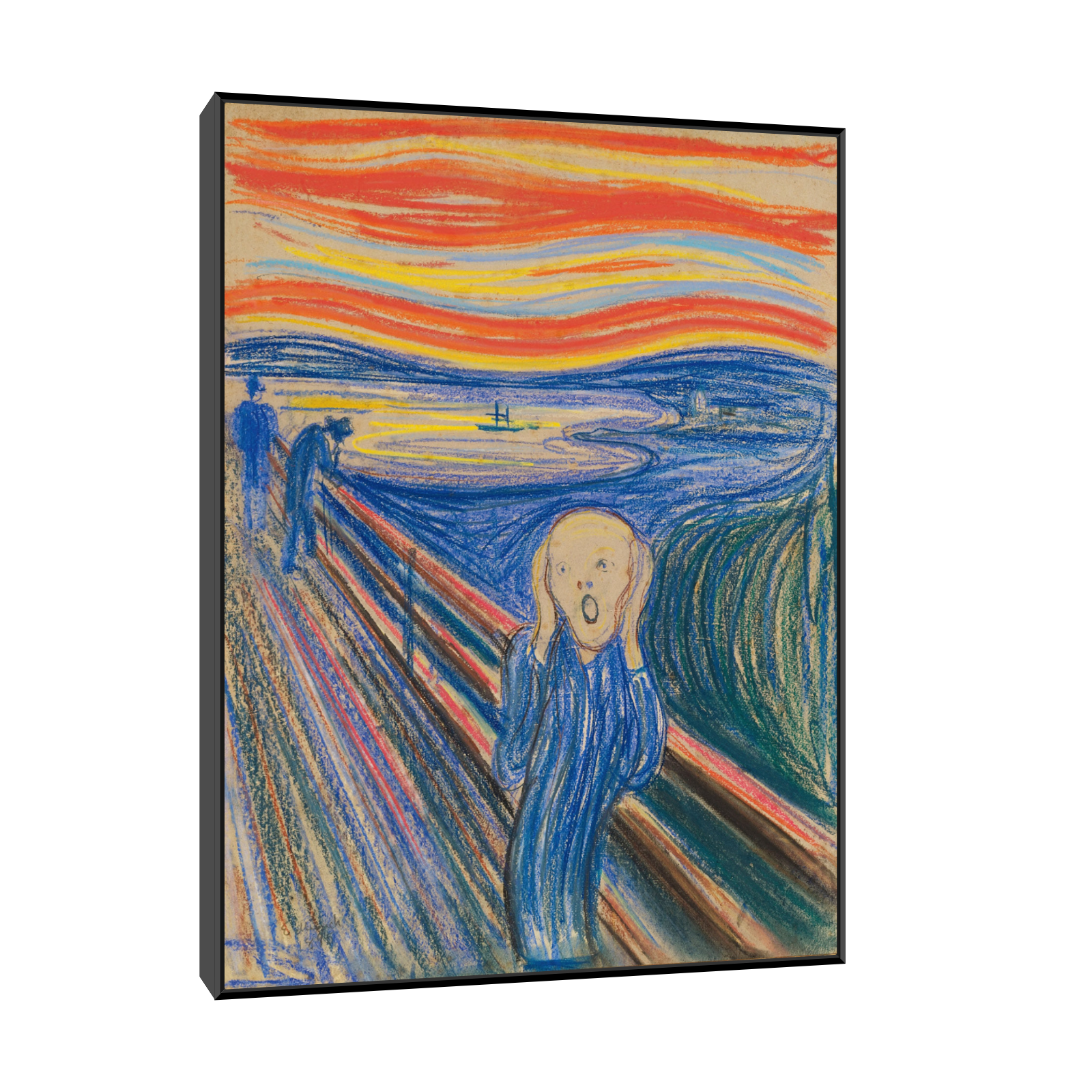Umetnička slika ​The Scream, Edvard Munch na platnu - NS Canvas Shop