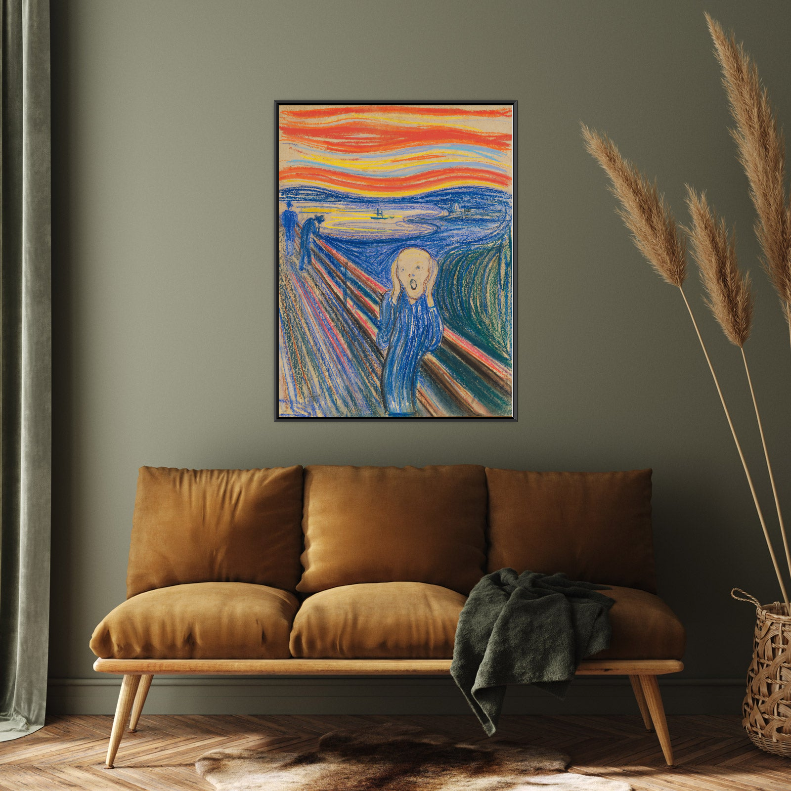 Umetnička slika ​The Scream, Edvard Munch na platnu - NS Canvas Shop