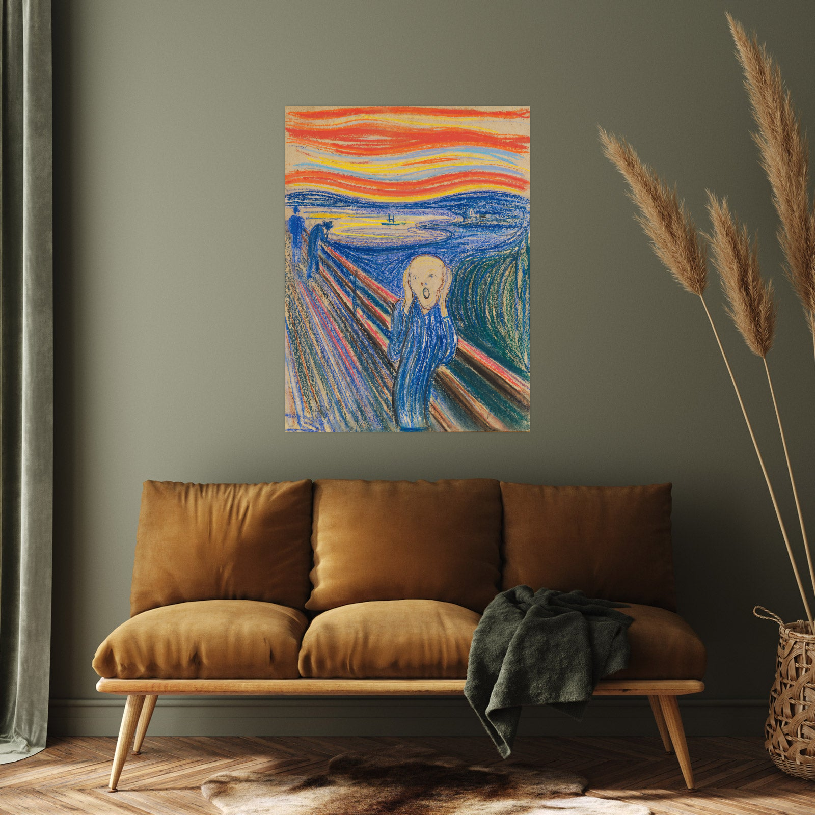 Umetnička slika ​The Scream, Edvard Munch na platnu - NS Canvas Shop