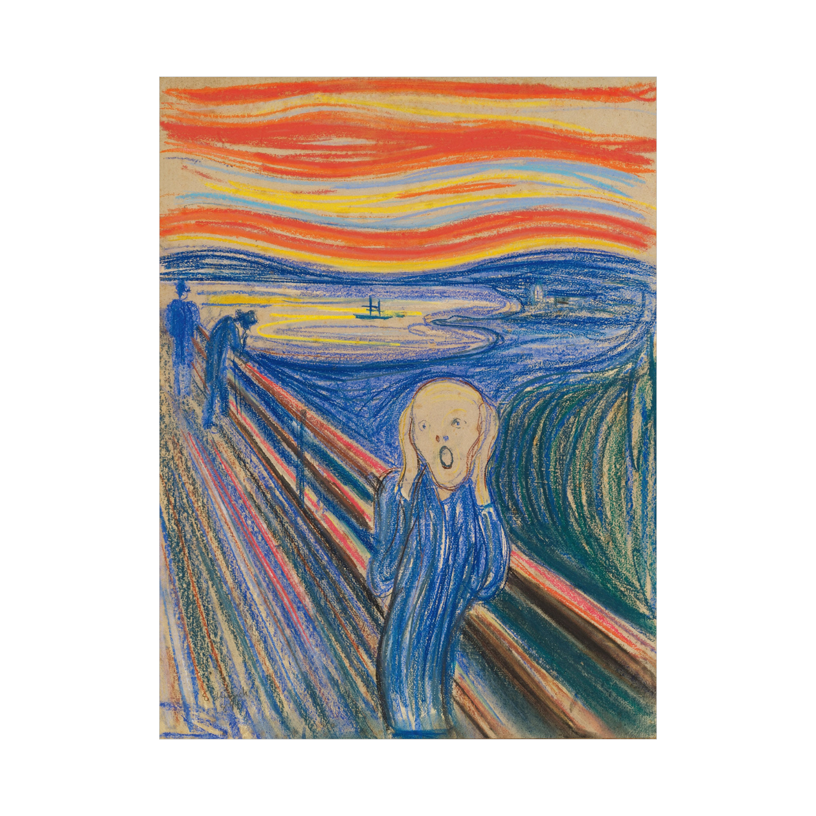 Umetnička slika ​The Scream, Edvard Munch na platnu - NS Canvas Shop