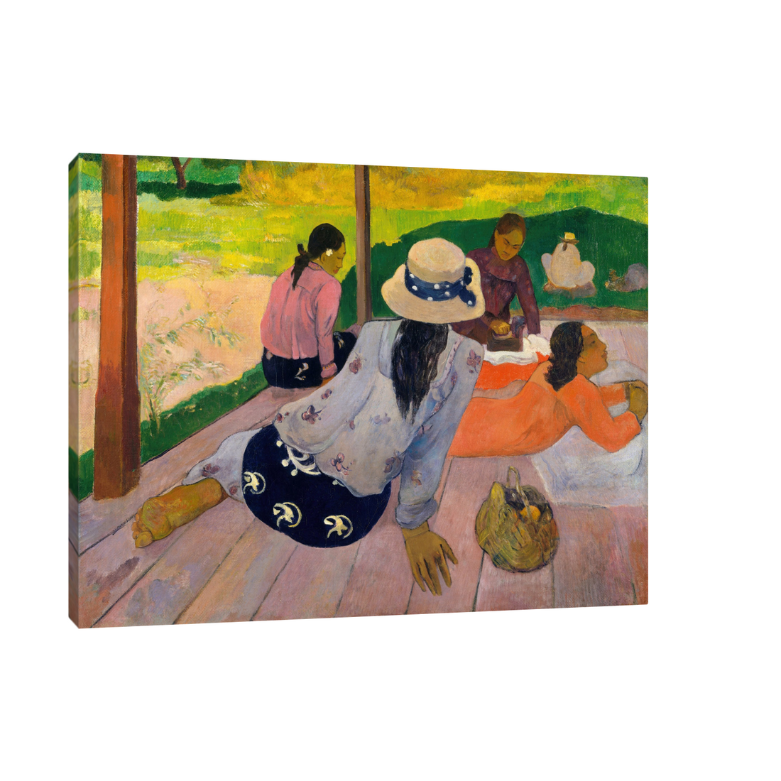 Umetnička slika ​The Siesta, Paul Gauguin na platnu - NS Canvas Shop