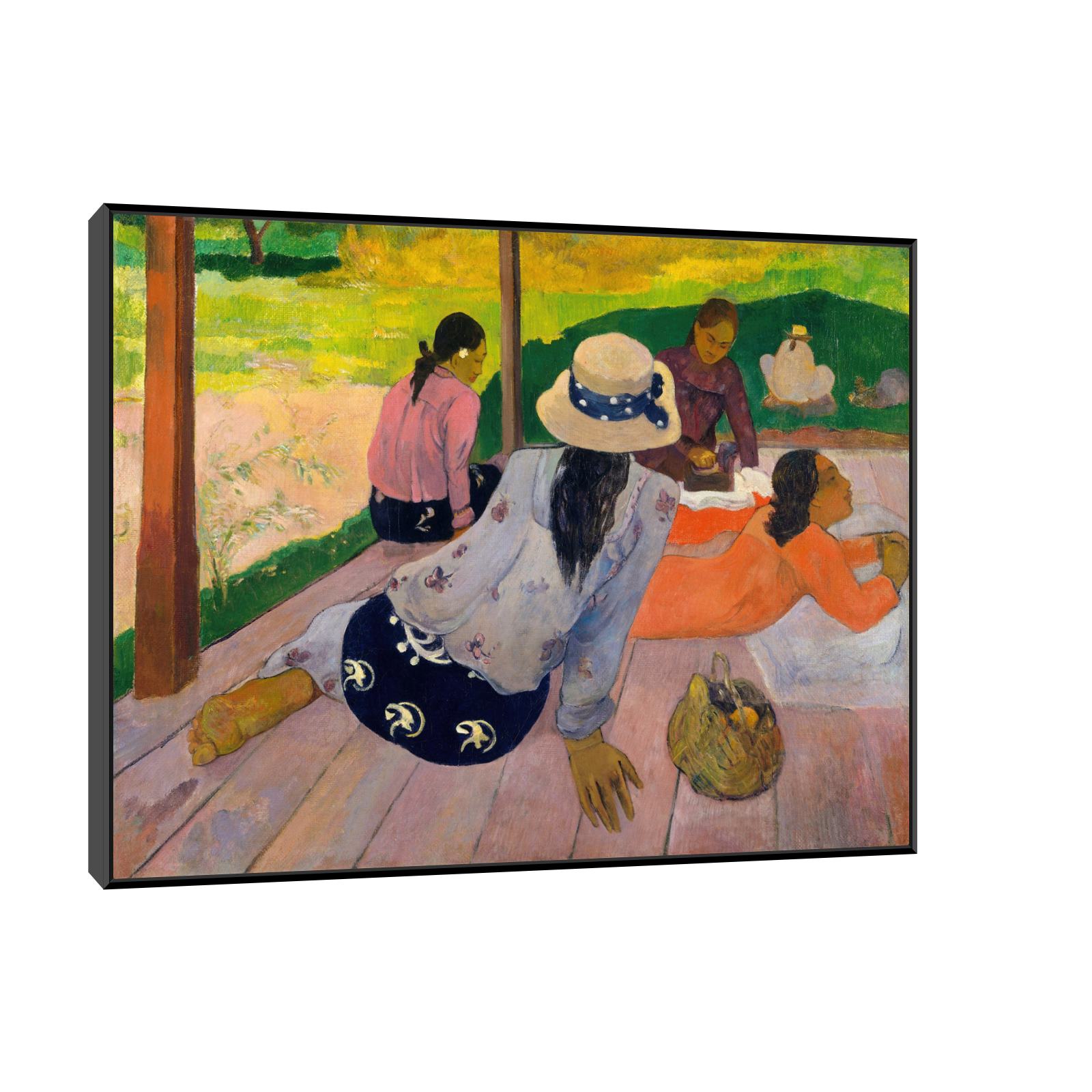Umetnička slika ​The Siesta, Paul Gauguin na platnu - NS Canvas Shop