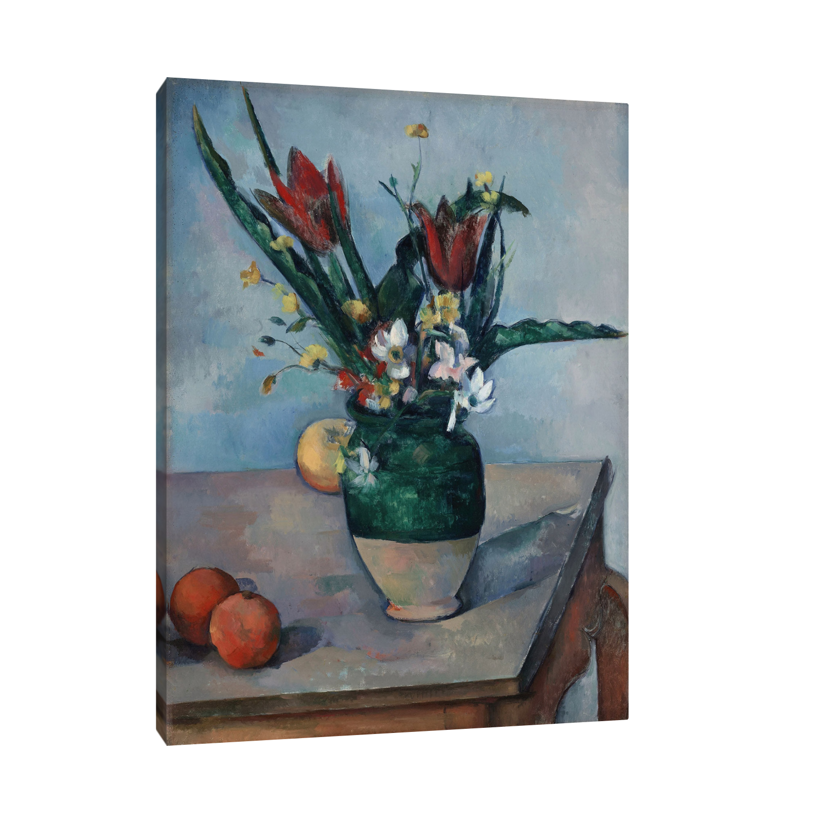 Umetnička slika ​The Vase of Tulips, Paul Cézanne na platnu - NS Canvas Shop