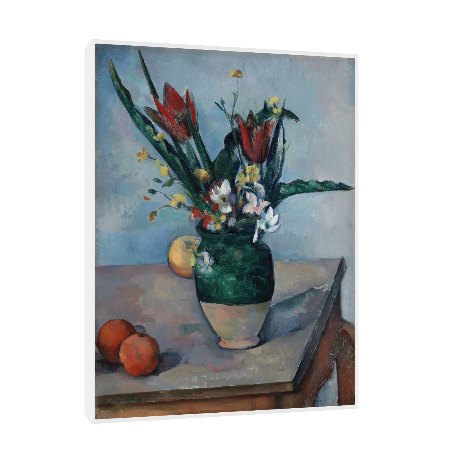 Umetnička slika ​The Vase of Tulips, Paul Cézanne na platnu - NS Canvas Shop