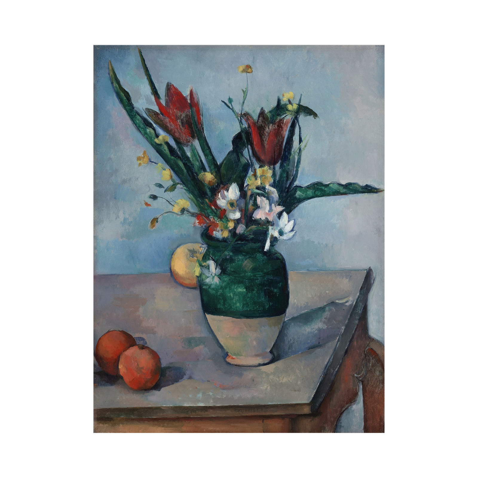 Umetnička slika ​The Vase of Tulips, Paul Cézanne na platnu - NS Canvas Shop