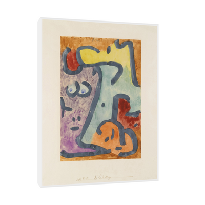 Umetnička slika ​The shadowy one, Paul Klee na platnu - NS Canvas Shop