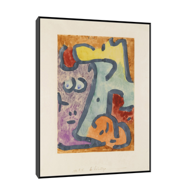 Umetnička slika ​The shadowy one, Paul Klee na platnu - NS Canvas Shop
