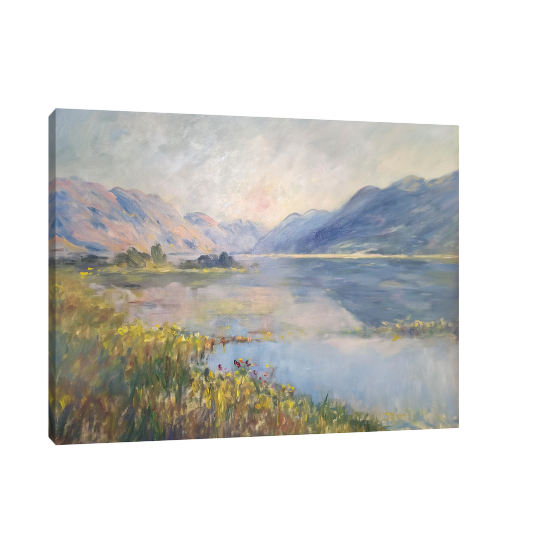 Umetnička slika ​Tihi Zalazak na platnu - NS Canvas Shop