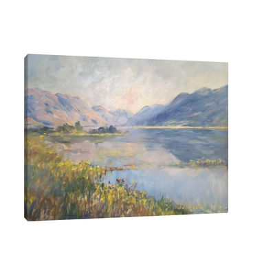 Umetnička slika ​Tihi Zalazak na platnu - NS Canvas Shop