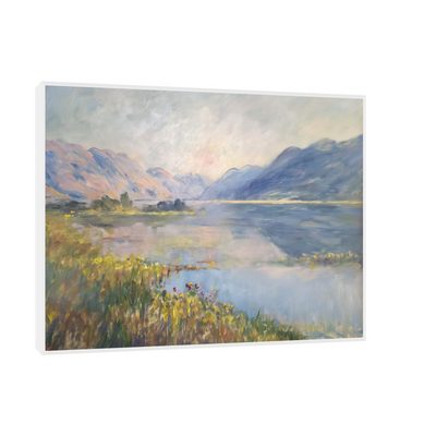 Umetnička slika ​Tihi Zalazak na platnu - NS Canvas Shop