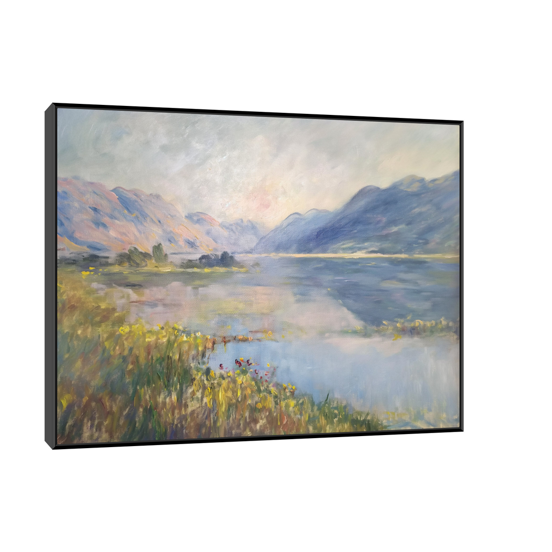 Umetnička slika ​Tihi Zalazak na platnu - NS Canvas Shop