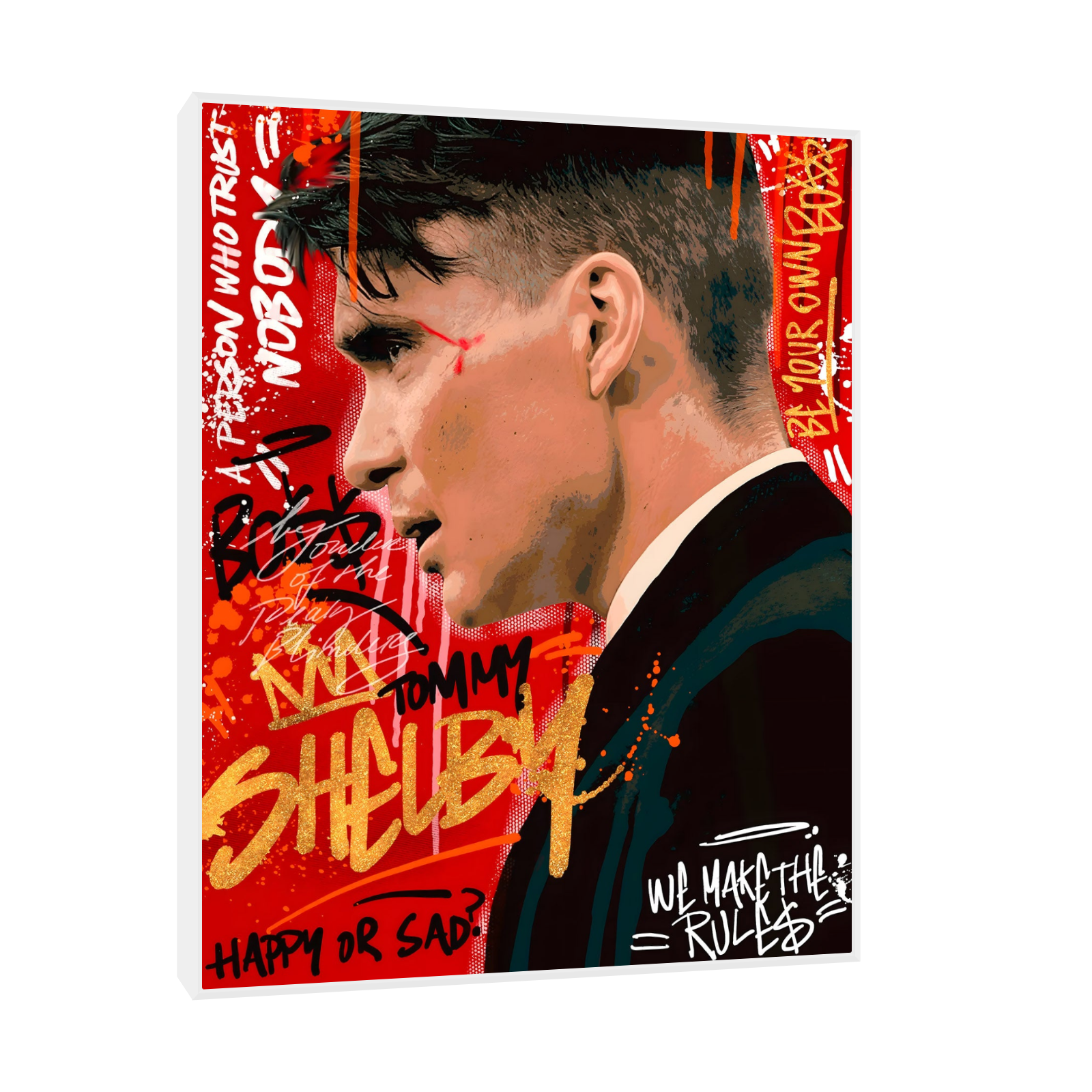 Tommy Shelby – Be Your Own Boss Pop Art