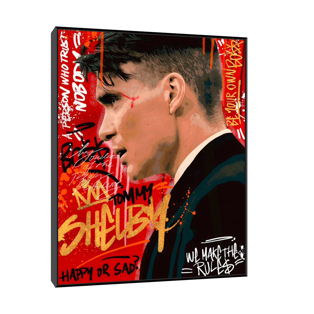 Tommy Shelby – Be Your Own Boss Pop Art