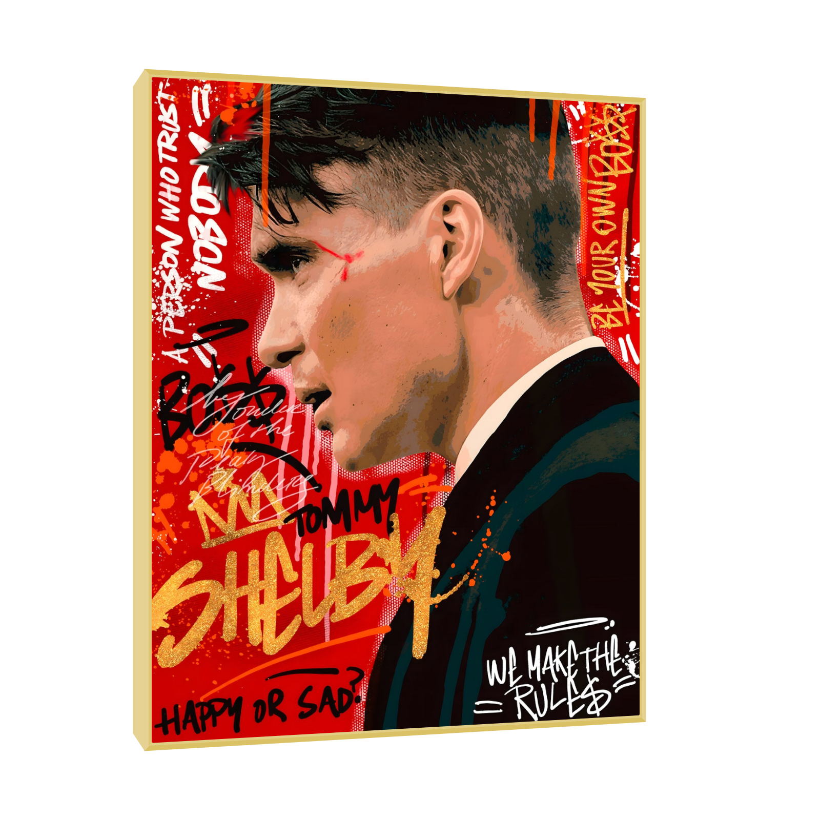 Tommy Shelby – Be Your Own Boss Pop Art