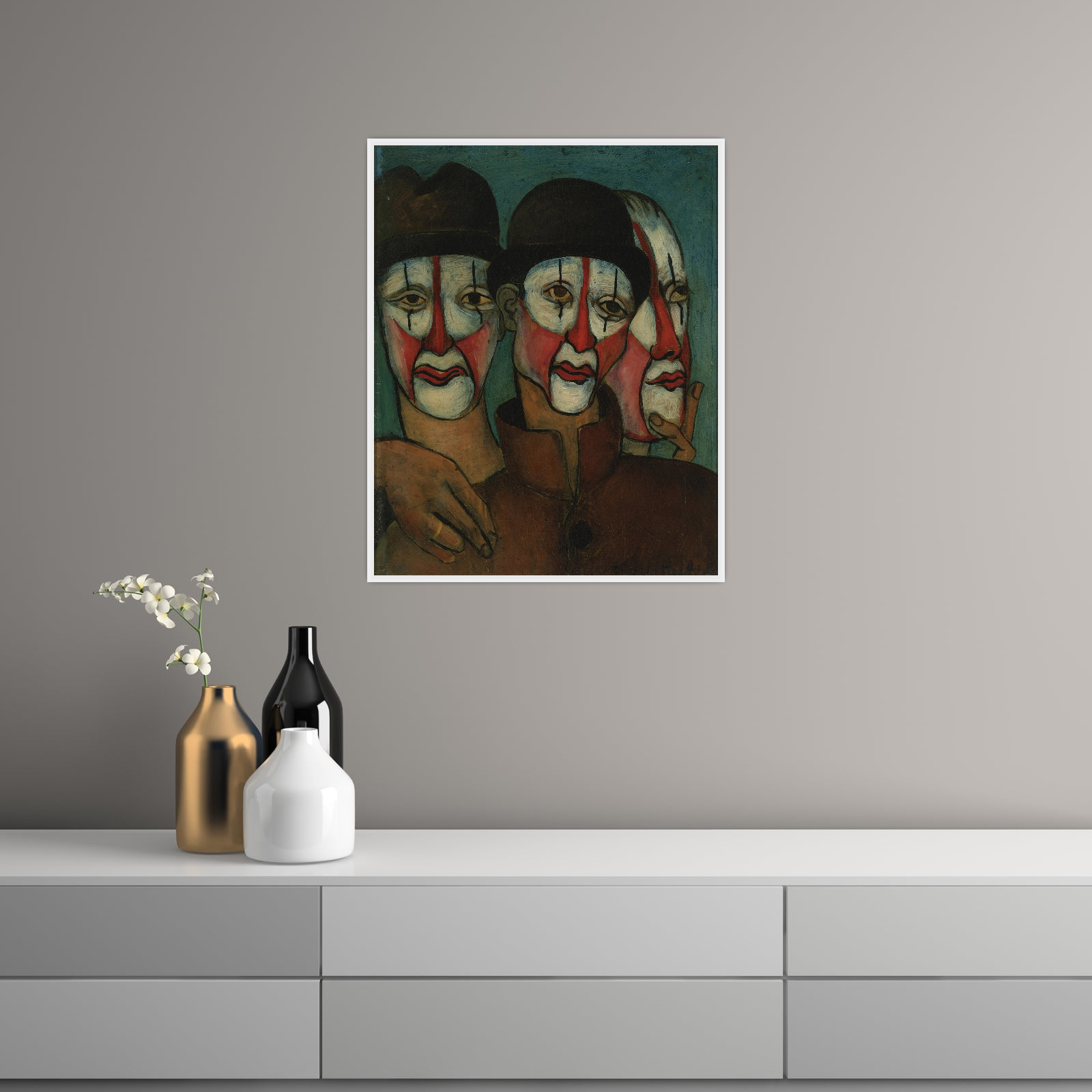 Umetnička slika ​Trois mimes, Francis Picabia na platnu - NS Canvas Shop