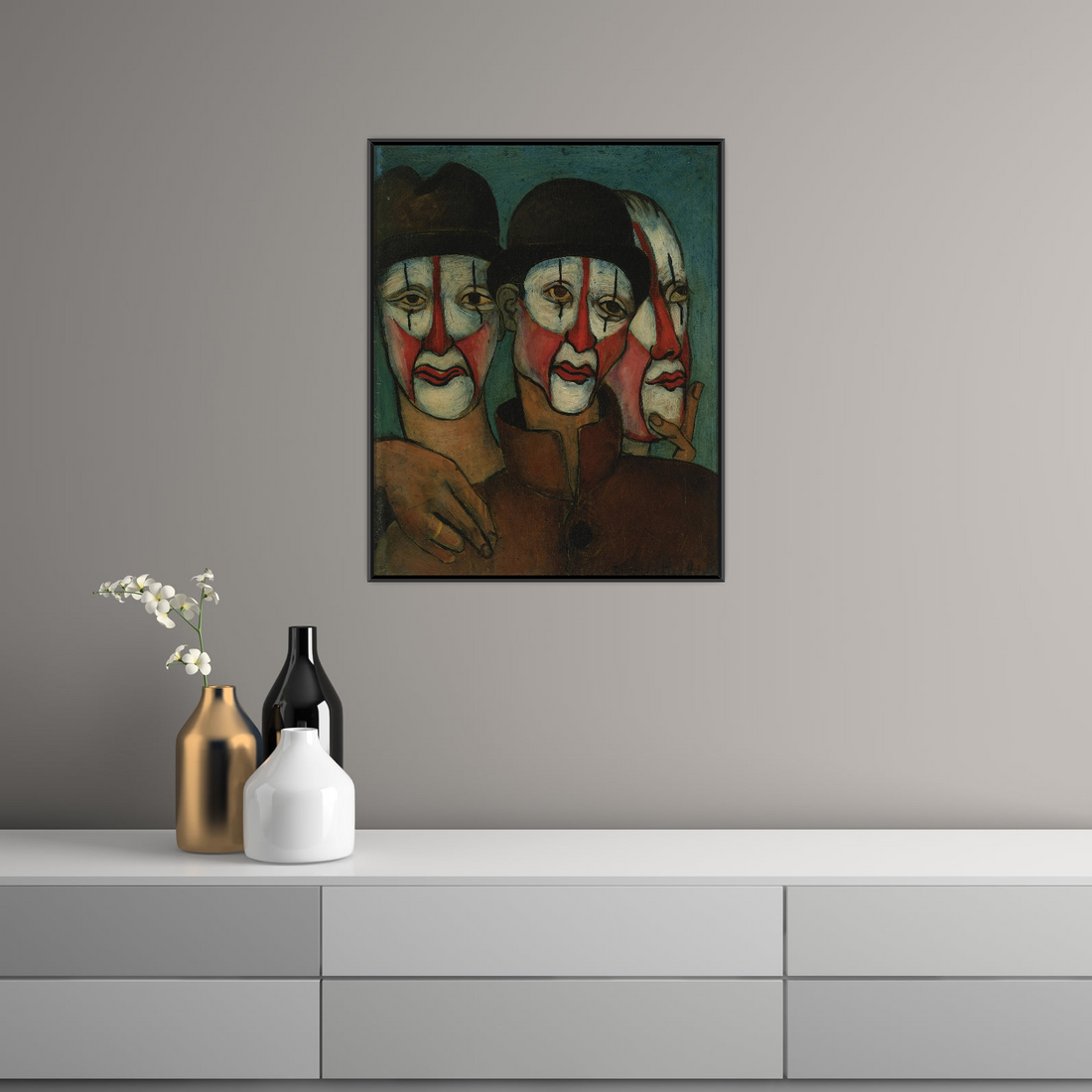 Umetnička slika ​Trois mimes, Francis Picabia na platnu - NS Canvas Shop