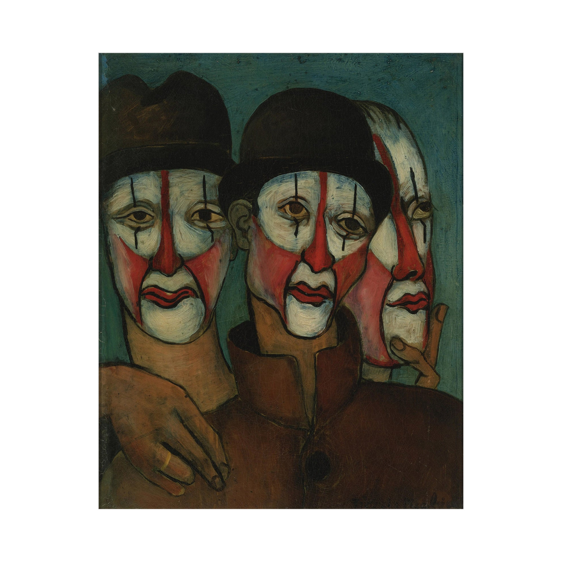 Umetnička slika ​Trois mimes, Francis Picabia na platnu - NS Canvas Shop