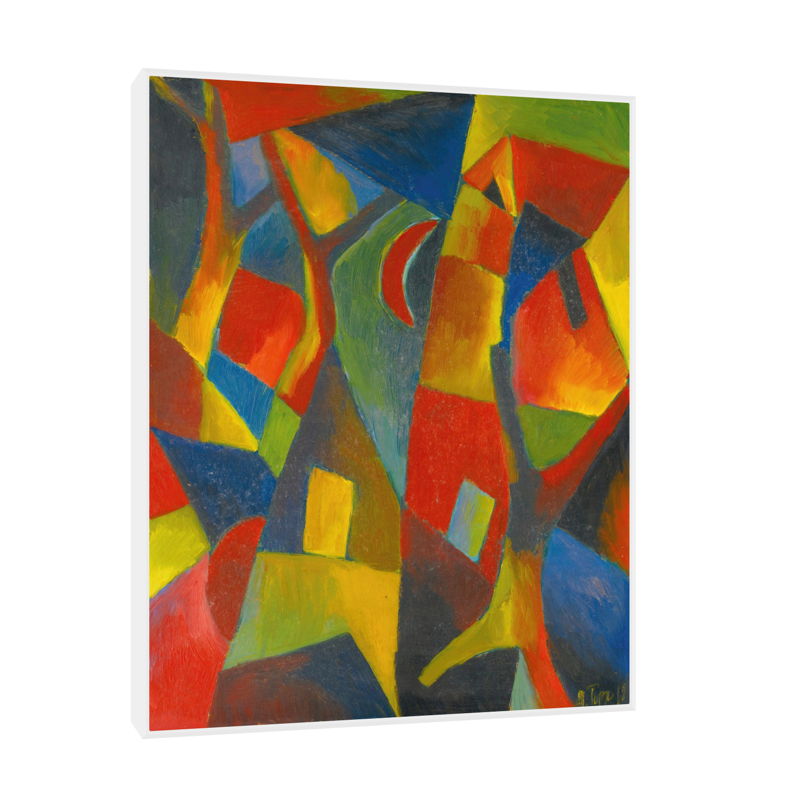 Umetnička slika ​Two Worlds, Arnold Topp na platnu - NS Canvas Shop