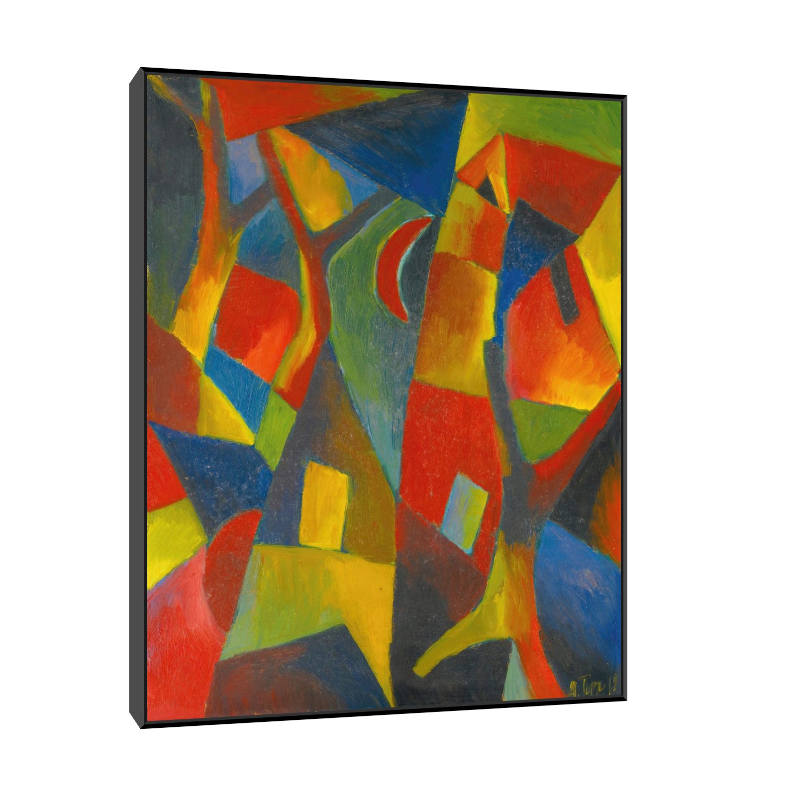 Umetnička slika ​Two Worlds, Arnold Topp na platnu - NS Canvas Shop