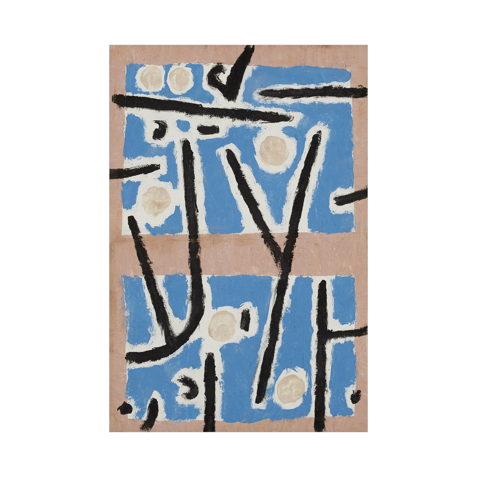 Umetnička slika ​Untitled, Paul Klee na platnu - NS Canvas Shop
