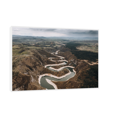 Umetnička slika ​Uvac na platnu - NS Canvas Shop
