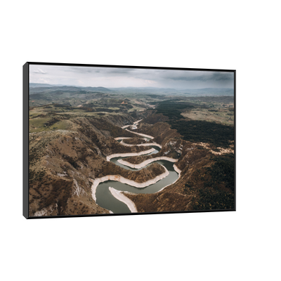 Umetnička slika ​Uvac na platnu - NS Canvas Shop