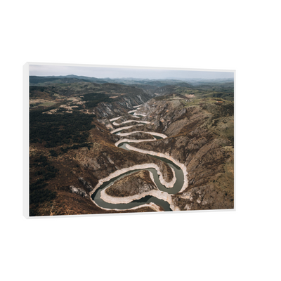 Umetnička slika ​Uvac II na platnu - NS Canvas Shop