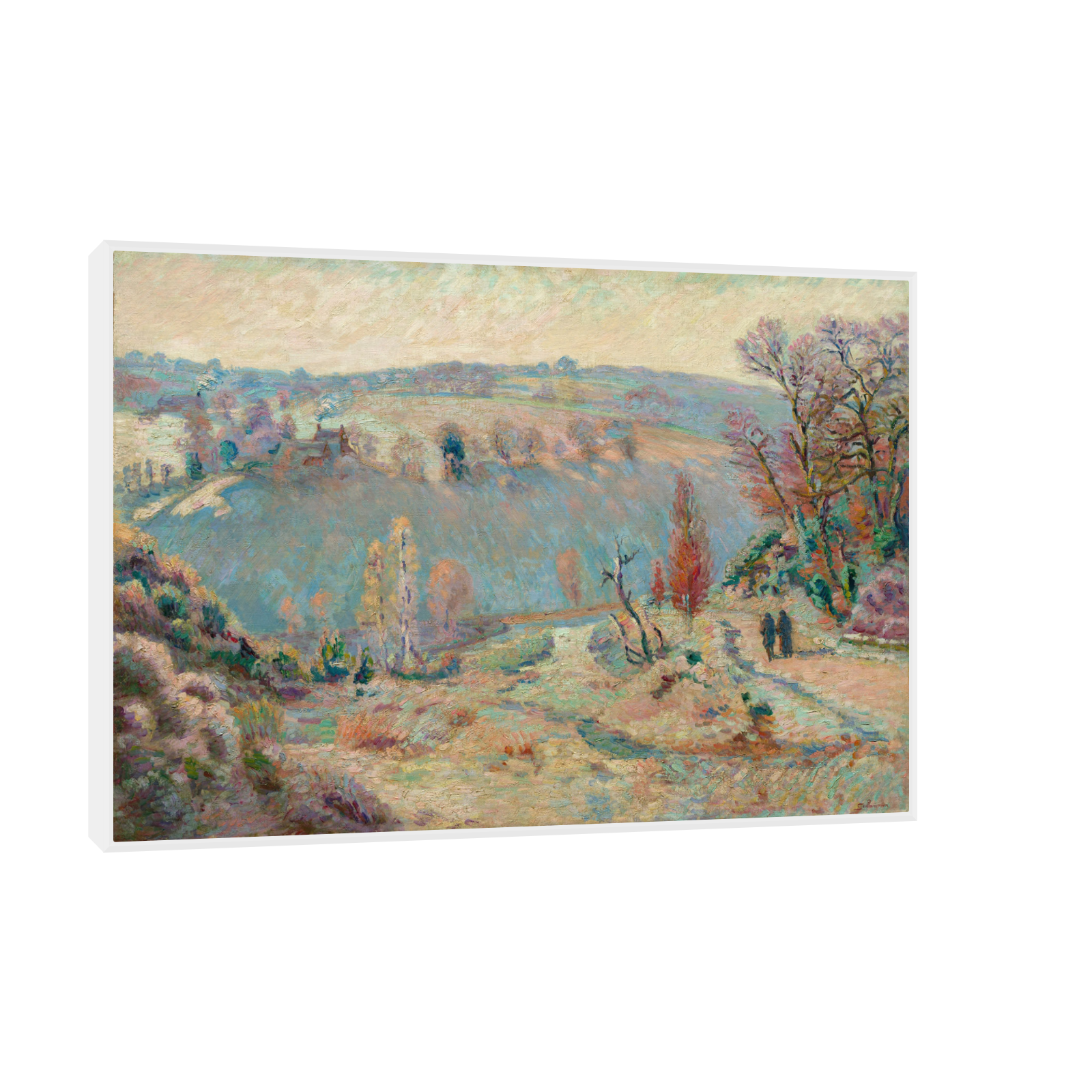 Umetnička slika ​Valley of the Sédelle, Armand Guillaumin na platnu - NS Canvas Shop