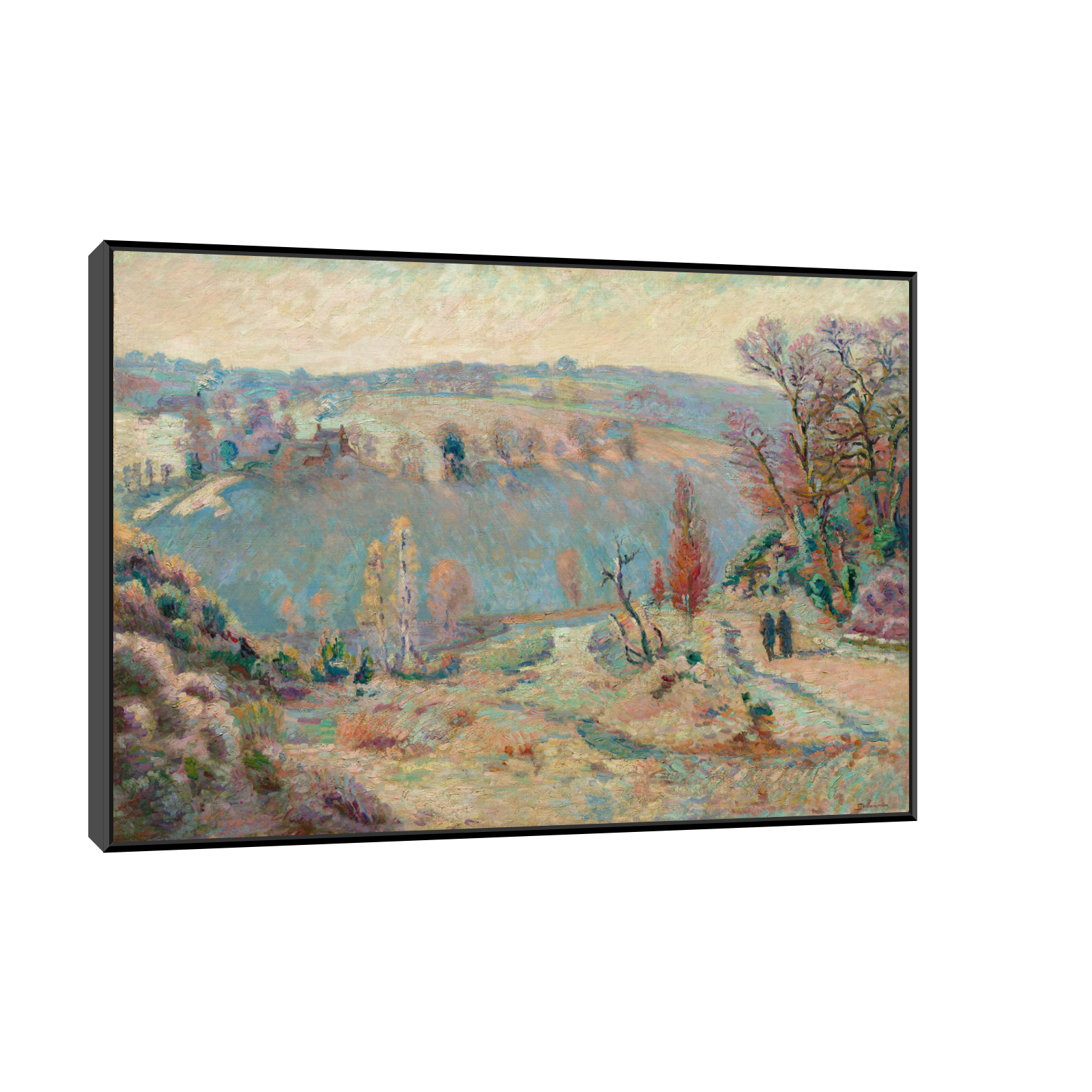 Umetnička slika ​Valley of the Sédelle, Armand Guillaumin na platnu - NS Canvas Shop