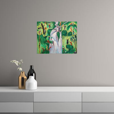 Umetnička slika ​Vattenfallet, Nils Dardel na platnu - NS Canvas Shop