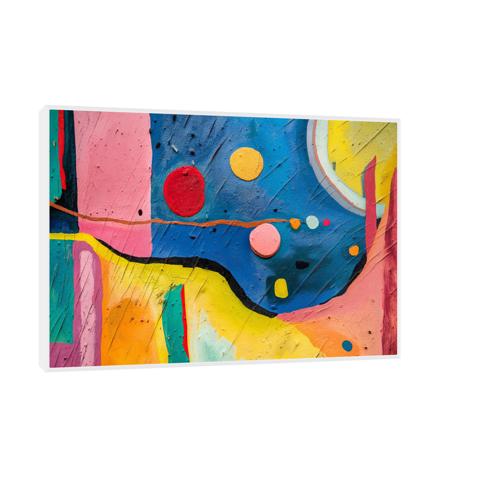 Umetnička slika ​Vibrantna Vizija na platnu - NS Canvas Shop