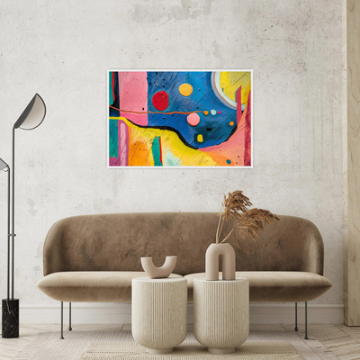 Umetnička slika ​Vibrantna Vizija na platnu - NS Canvas Shop