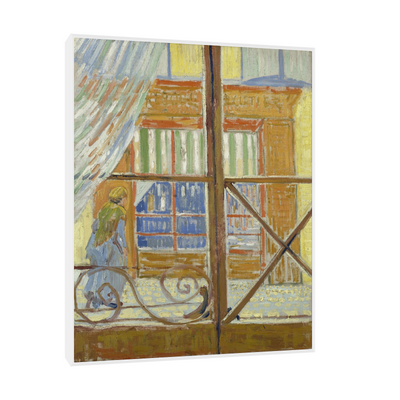 Umetnička slika ​View of a butcher’s shop, Vincent van Gogh na platnu - NS Canvas Shop