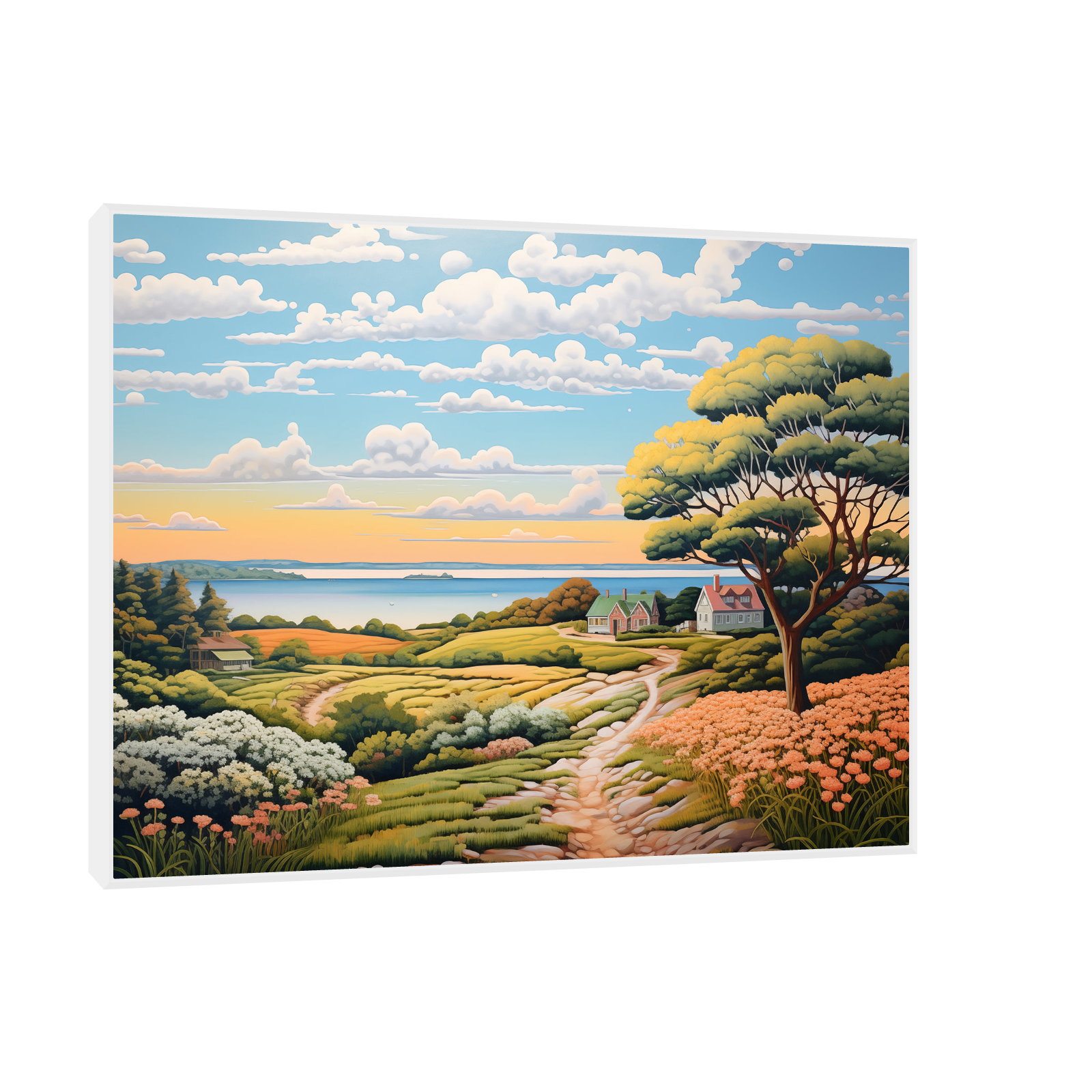 Umetnička slika ​Vinogradi na platnu - NS Canvas Shop