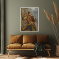 Umetnička slika ​Vojnik iz Crne Gore, Paja Jovanović na platnu - NS Canvas Shop