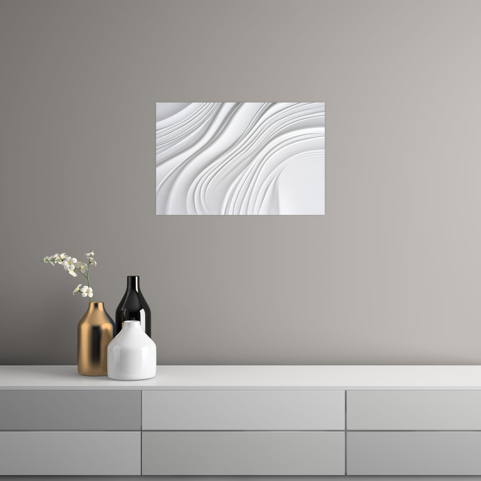 Umetnička slika ​Waves na platnu - NS Canvas Shop