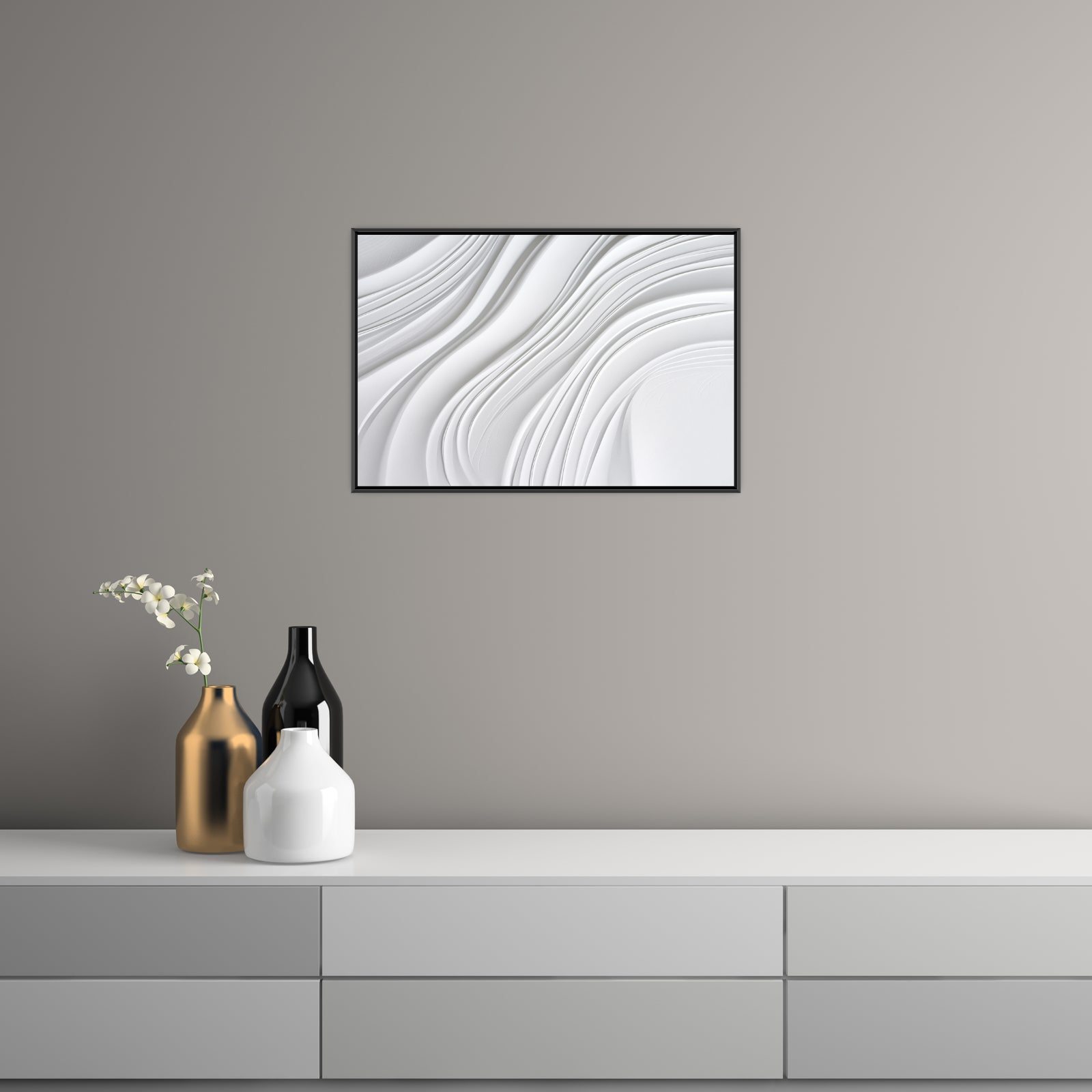 Umetnička slika ​Waves na platnu - NS Canvas Shop