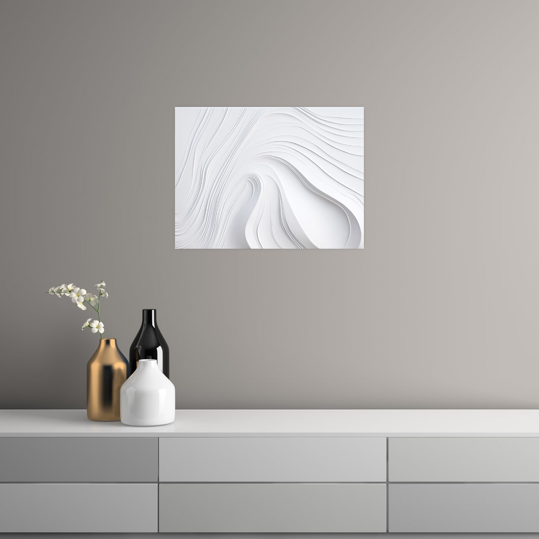 Umetnička slika ​Waves II na platnu - NS Canvas Shop