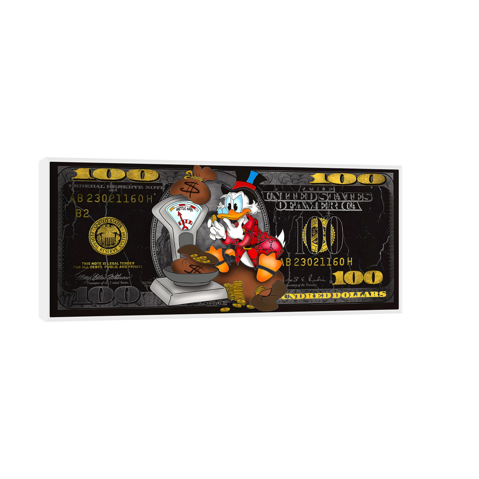 Weighing the Fortune – Pop Art Dollar Edition