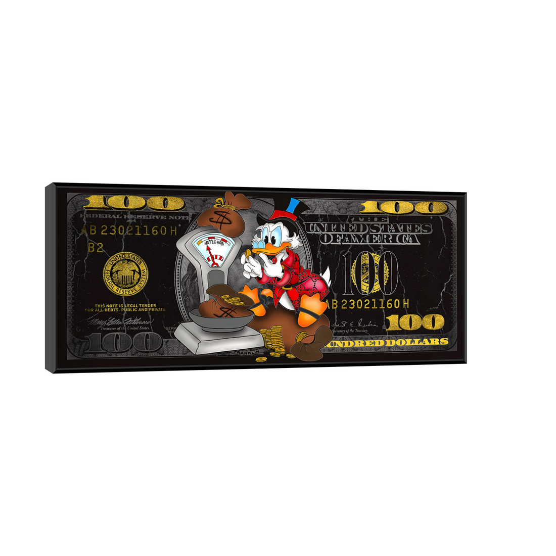 Weighing the Fortune – Pop Art Dollar Edition